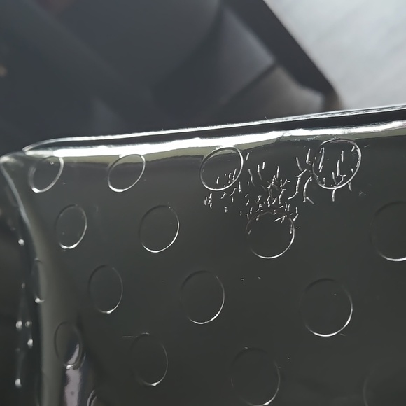 kate spade New York Jeralyn Camellia Street Polka Dot Patent  Small Tote - Picture 12 of 16